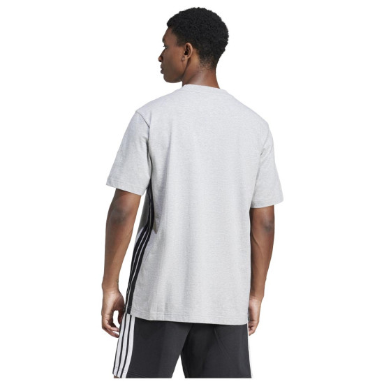 Adidas Ανδρική κοντομάνικη μπλούζα 3-S Single Jersey Tee Adidas Ανδρική κοντομάνικη μπλούζα 3-S Single Jersey Tee